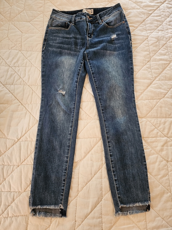 Royalty For Me Denim - Royalty For Me- Distressed Skinny Jeans- Size 4